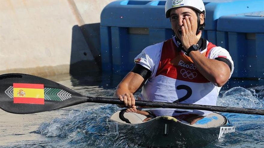 Maialen Chourraut, Marta Martínez e Irati Goikoetxea fuera de la final de K-1