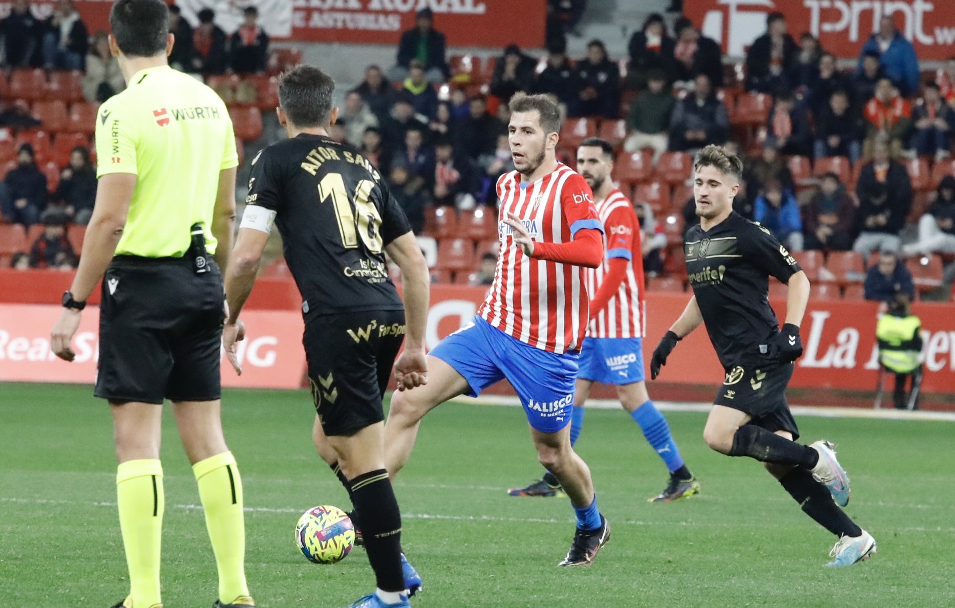 Así se vivió el encuentro entre el Sporting y el Tenerife