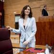La presidenta de la Comunidad de Madrid, Isabel Díaz Ayuso, durante una sesión plenaria en la Asamblea de Madrid, a 12 de marzo de 2026, en Madrid (España). La nueva consejera de Educación, Ciencia y Universidades comparece hoy en la Asamblea de Madrid para exponer cómo liderará su área tras la salida de Viciana el pasado mes. Esta comparecencia, a petición propia y también del PSOE, llega después de que la presidenta de la Comunidad de Madrid interviniera el pasado Pleno para explicar la reestructuración de su Ejecutivo. 12 MARZO 2026;ASAMBLEA DE MADRID A. Pérez Meca / Europa Press 12/03/2026. Isabel Díaz Ayuso;;A. Pérez Meca;category_code_new