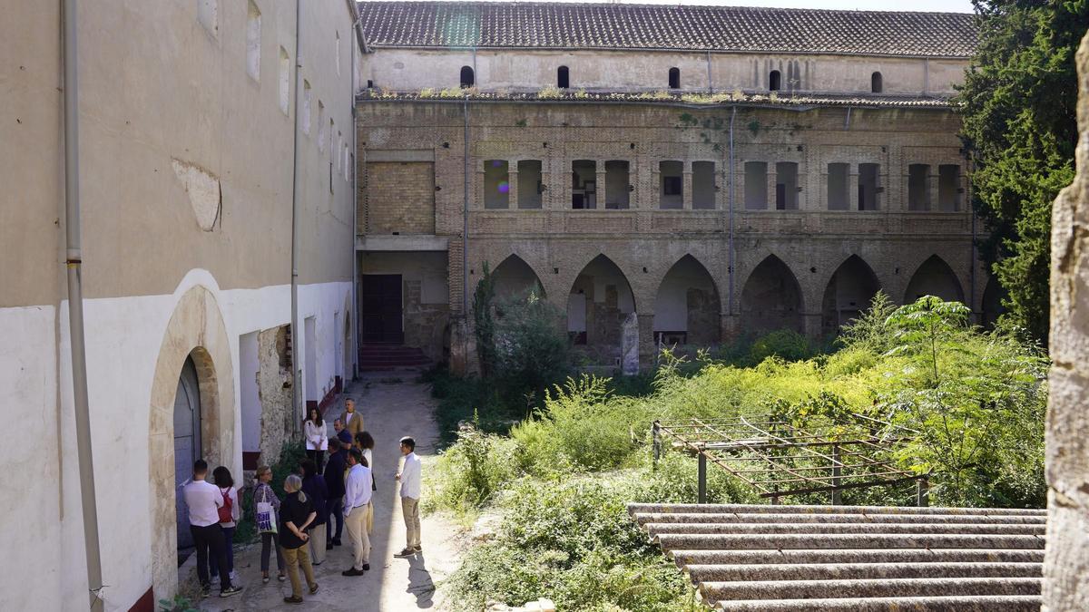 Imagen interior del Monasterio de Santa Clara, en València.