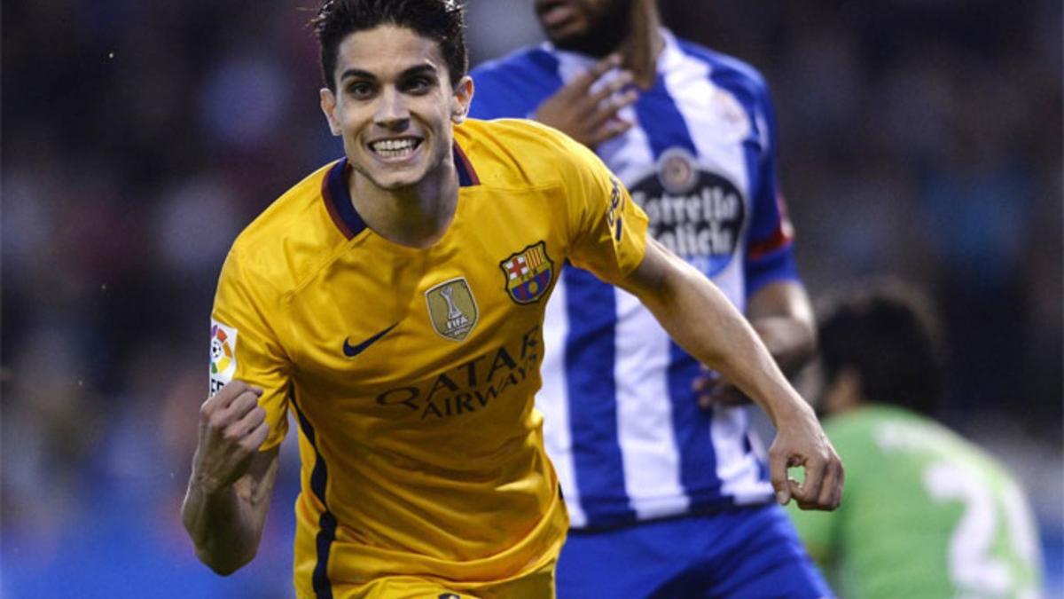 Bartra, en el partido ante el Deportivo