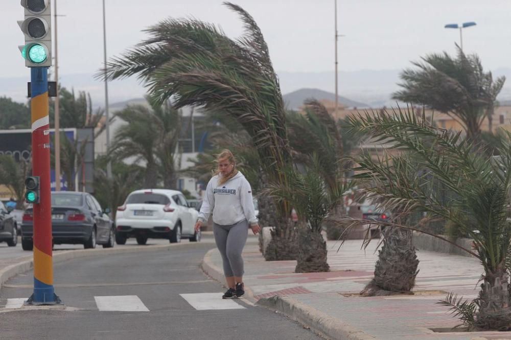 Temporal en Cabo de Palos y La Manga