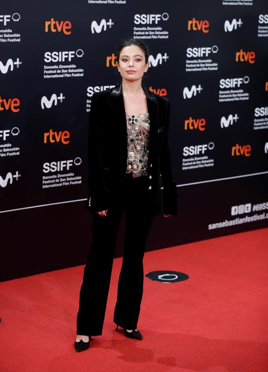 Anna Castillo en la gala de clausura del Festival de cine de San Sebastián