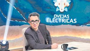 Berto Romero, en el plató del programa Ovejas eléctricas