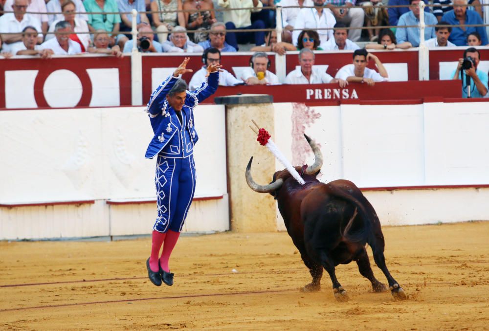 Las imágenes de la corrida picassiana en La Malagueta.