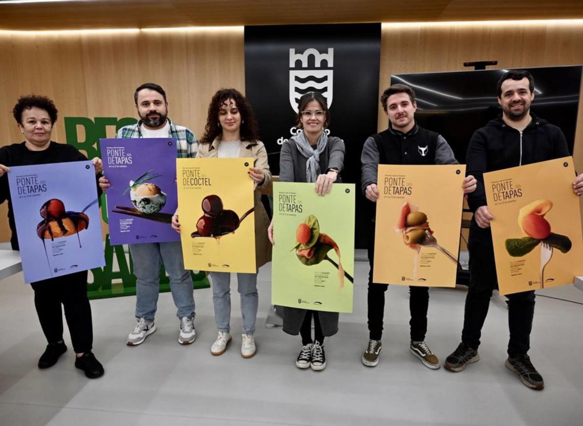 Algunos de los participantes del Pontedetapas. | Rafa Vázquez