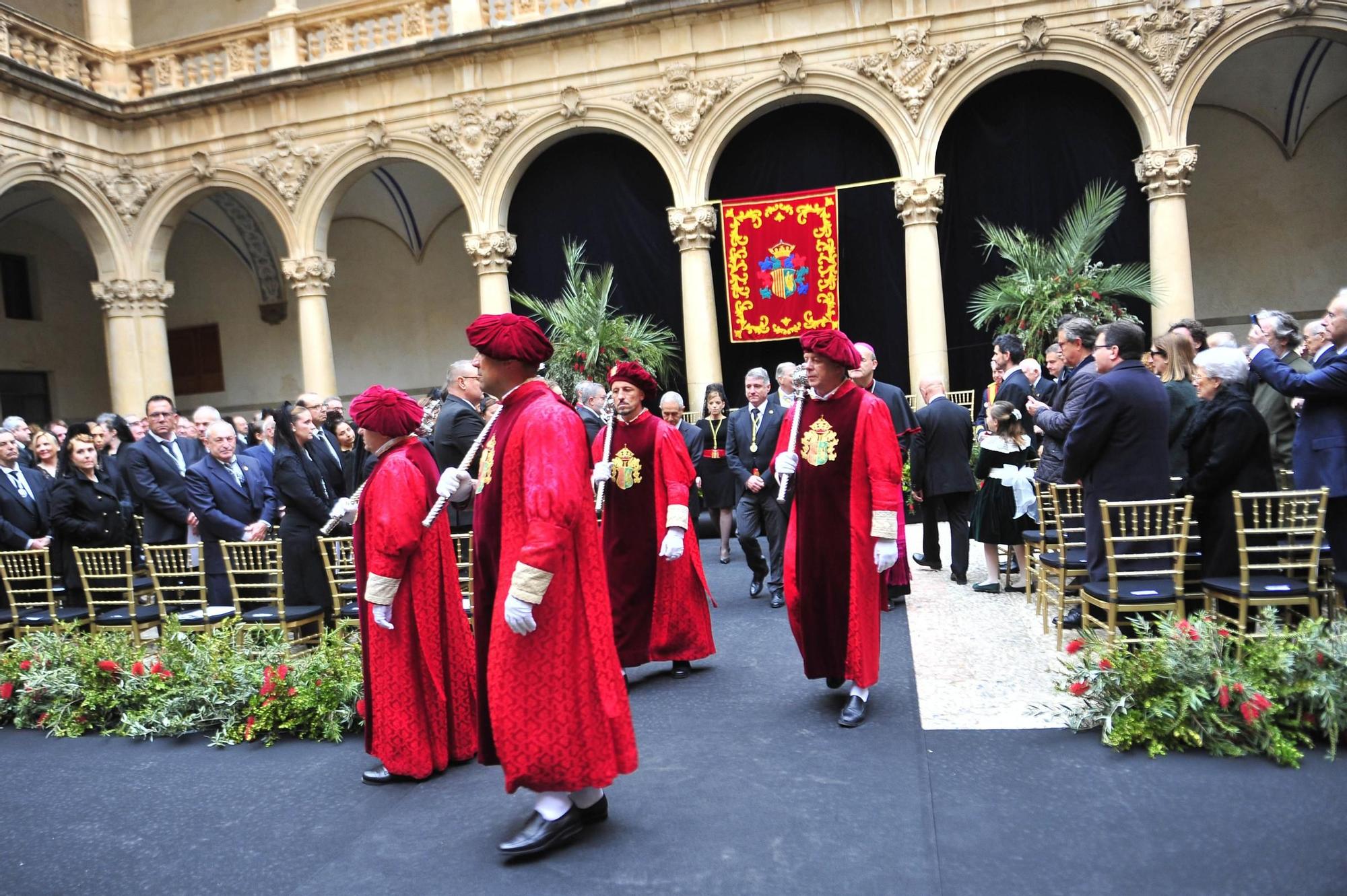 Recepción del Caballero Cubierto