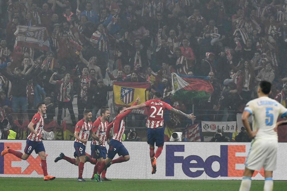 Final de la Europa League: Olympique de Marsella - Atlético de Madrid