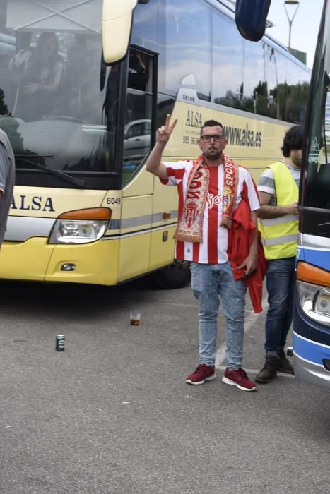 La Mareona en Valladolid para el play off del Sporting