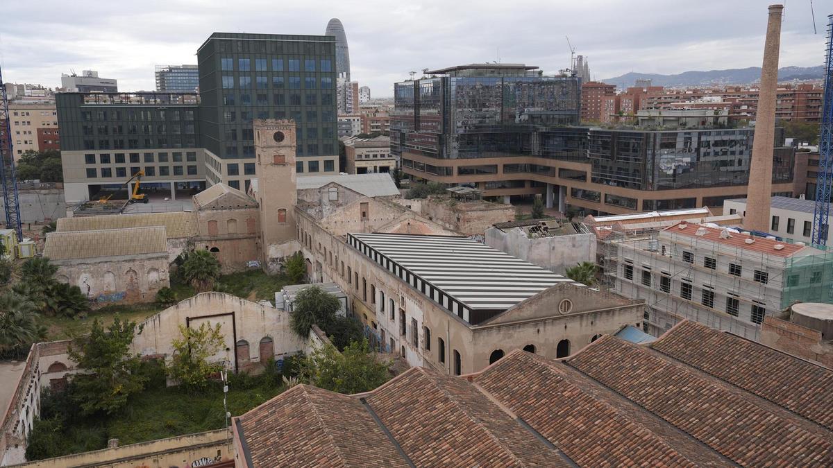 El recinto industrial de Can Ricart, en el barrio de Provençals de Poblenou, en Barcelona.