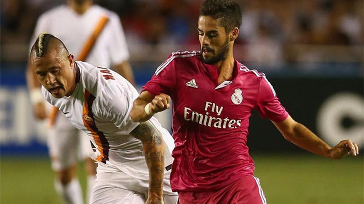 El Madrid se estrenó de fucsia en esta pretemporada