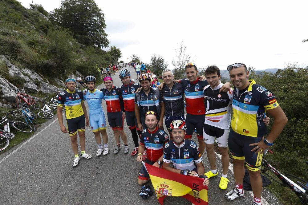 Vuelta ciclista a España. Lagos de Covadonga