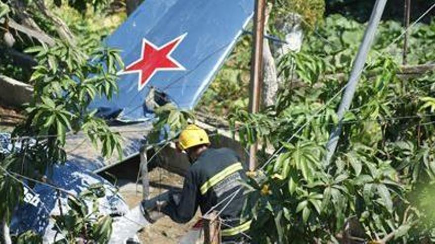 Accidente en avioneta.