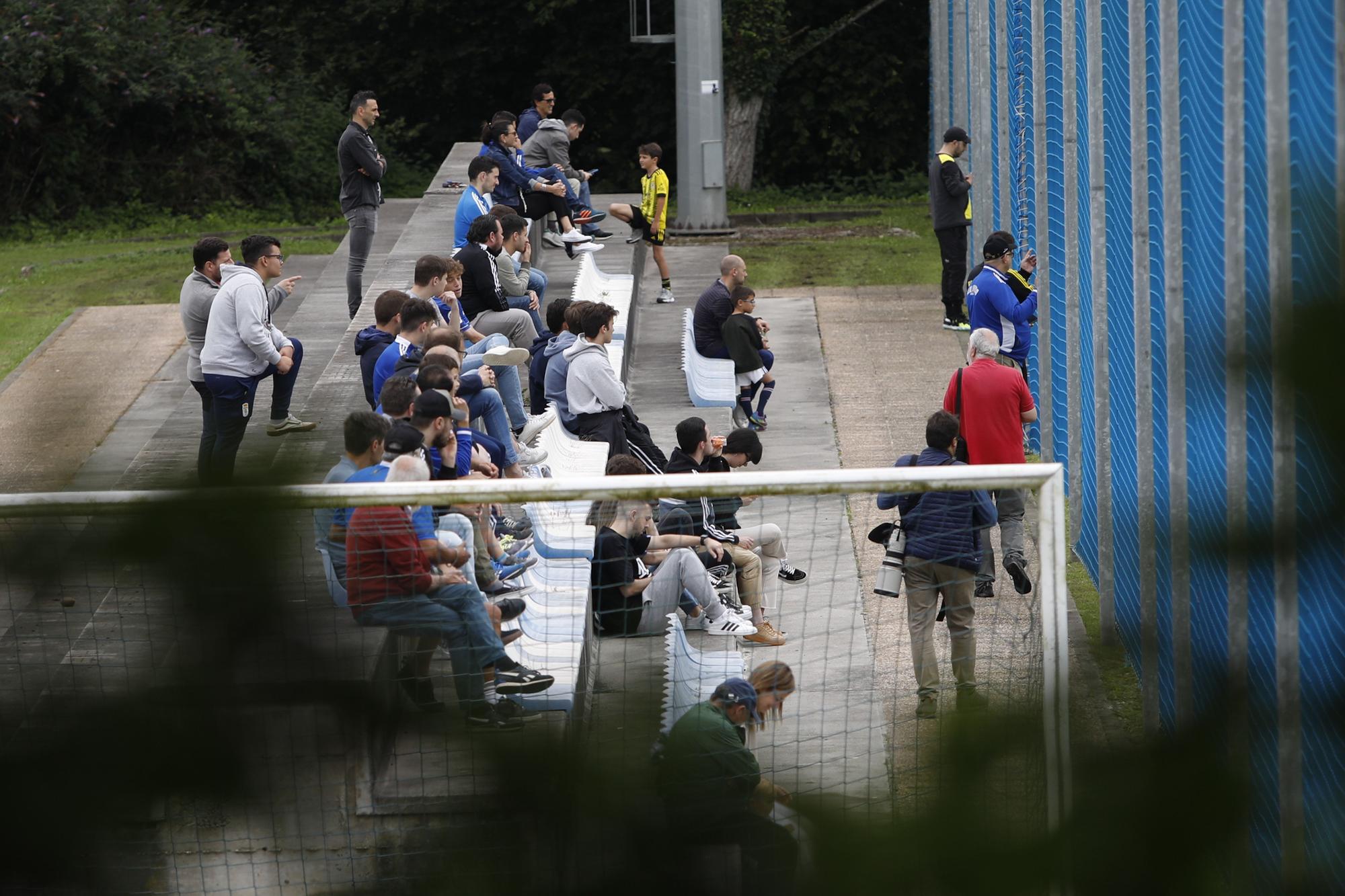 EN IMÁGENES: el primer entrenamiento del Oviedo