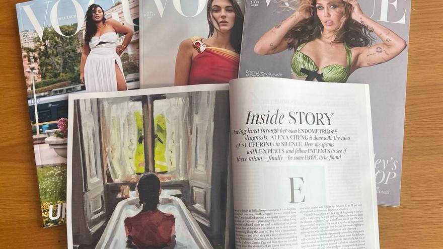 Pinceladas coruñesas  en ‘Vogue’