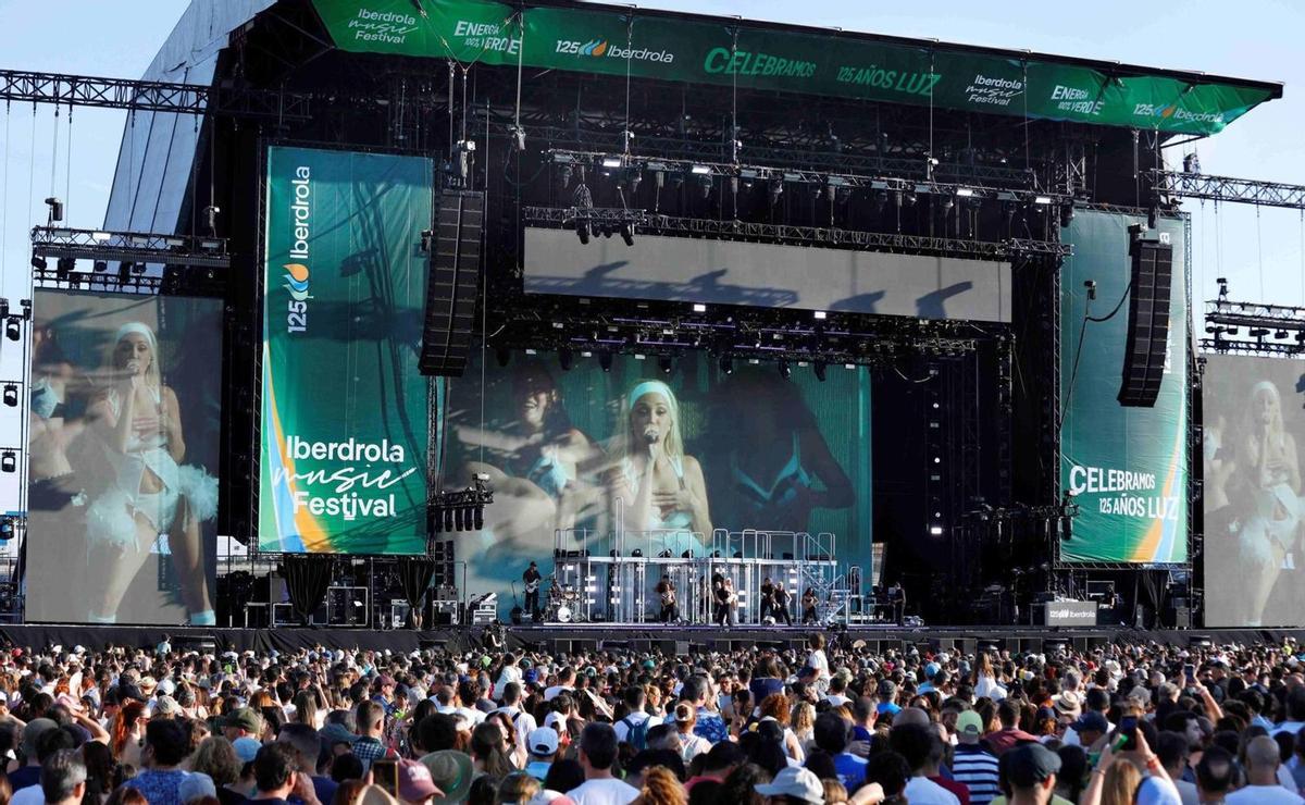 35.000 persones a l’Iberdrola Music Festival de Madrid