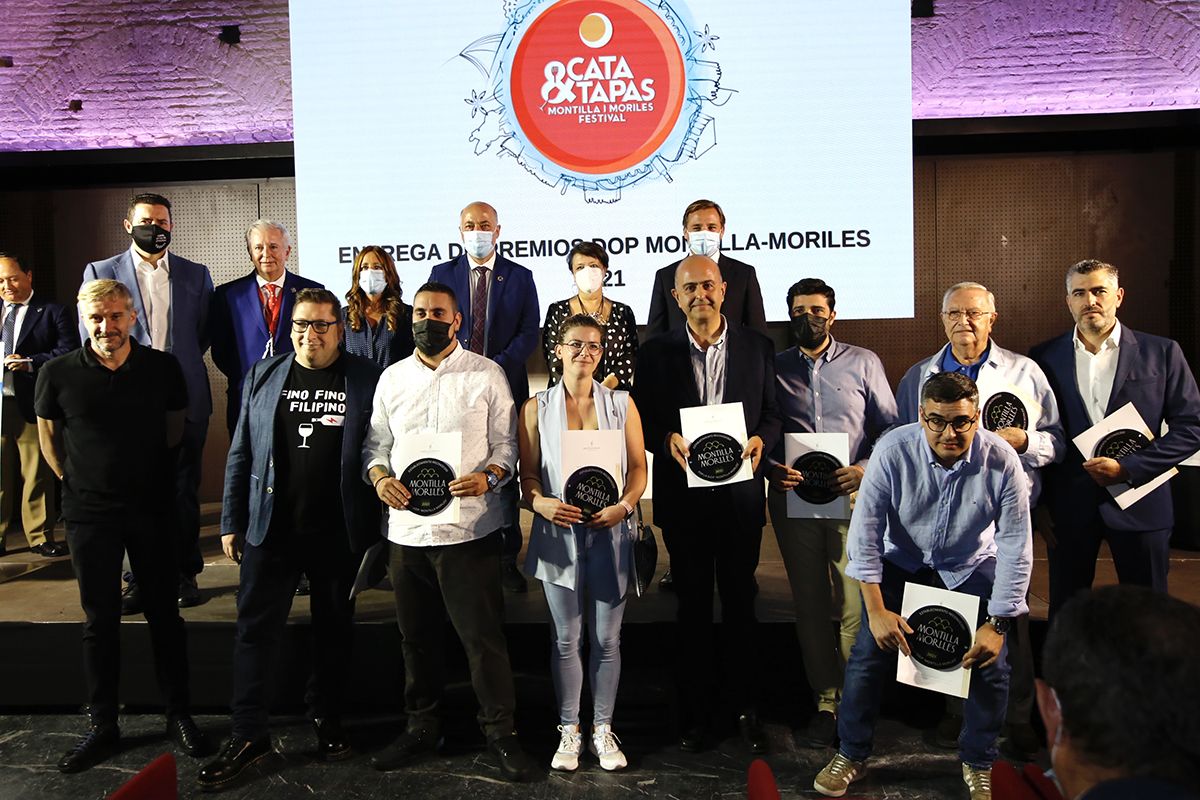 La DOP Montilla-Moriles hace entrega de los premios del concurso Cata&Tapas en la Sala de Orive