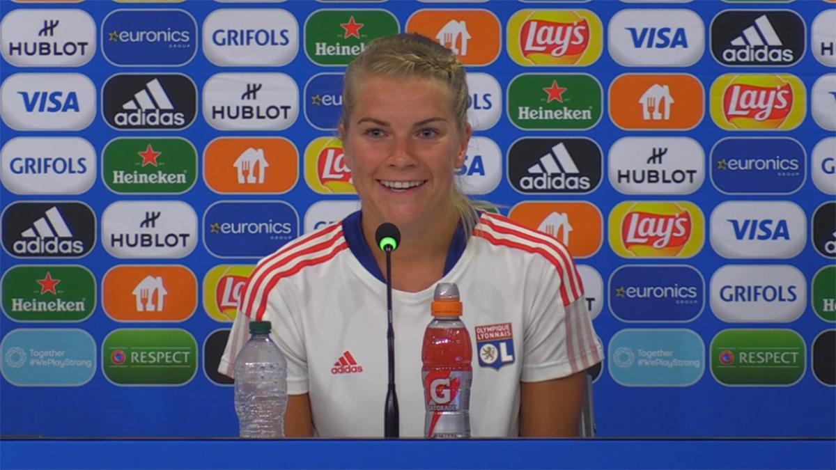 Hegerberg: "El Barça es un equipo tremendo"