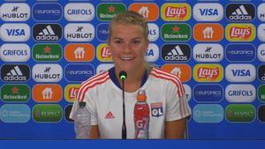 Hegerberg: El Barça es un equipo tremendo