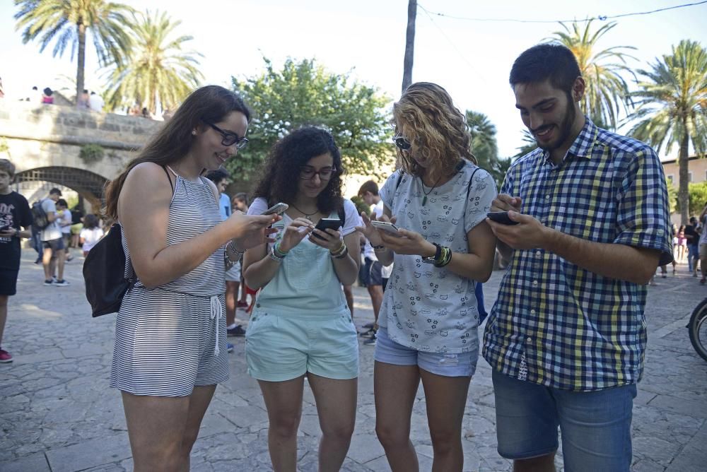 Palma se suma a la caza de pokémons