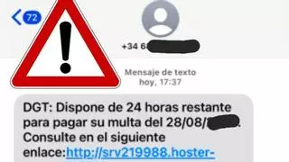 Alerta en Catalunya: si recibes este mensaje de la DGT, eres víctima de una estafa