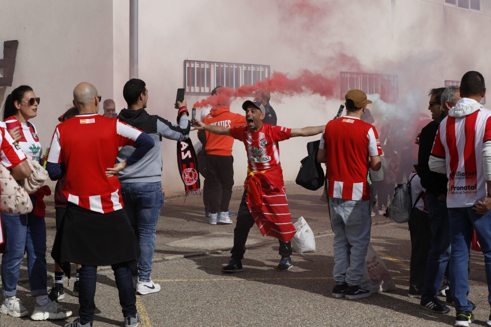 GALERÍA | Así recibió la Fan Zone al Zamora CF antes del partido