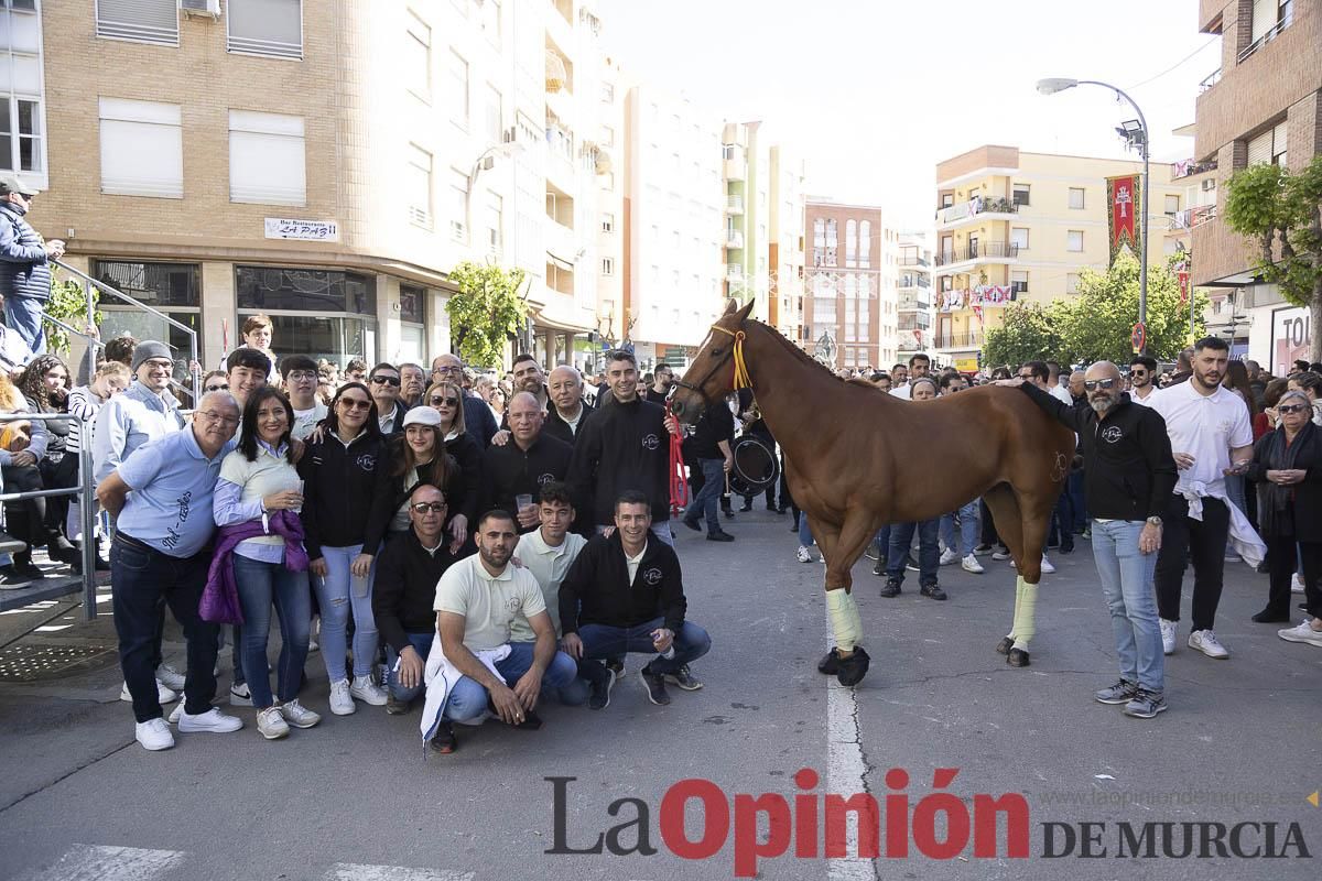 Concurso de caballo a pelo: pasacalles hasta el Hoyo en Caravaca