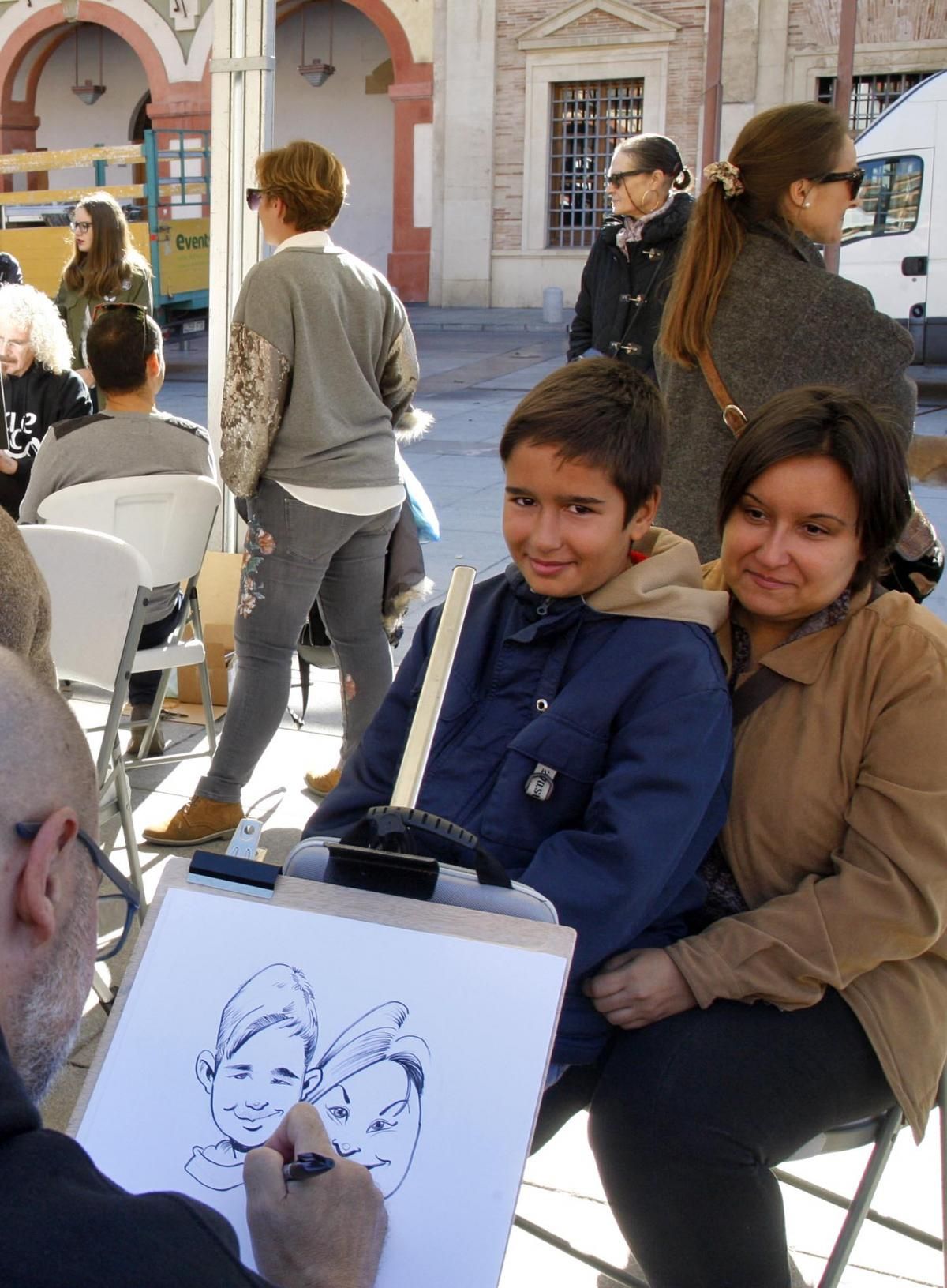 Pata negra, exposición de humor gráfico en la Casa de la Juventud.