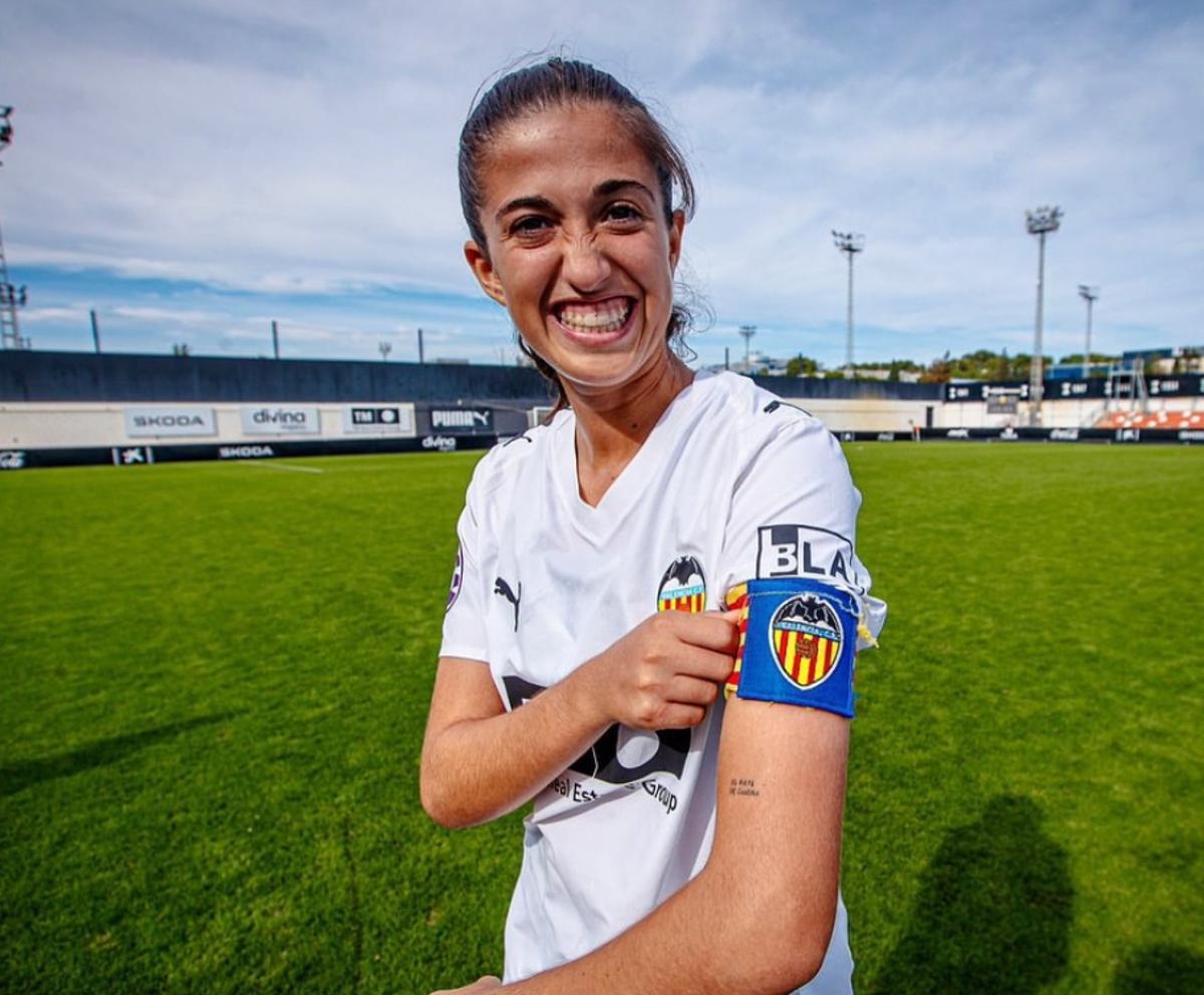 Sara Tamarit, capitana del Valencia CF