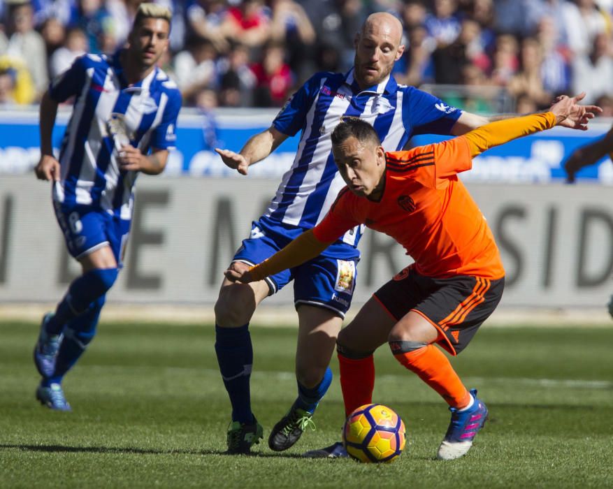 Alavés - Valencia, en imágenes