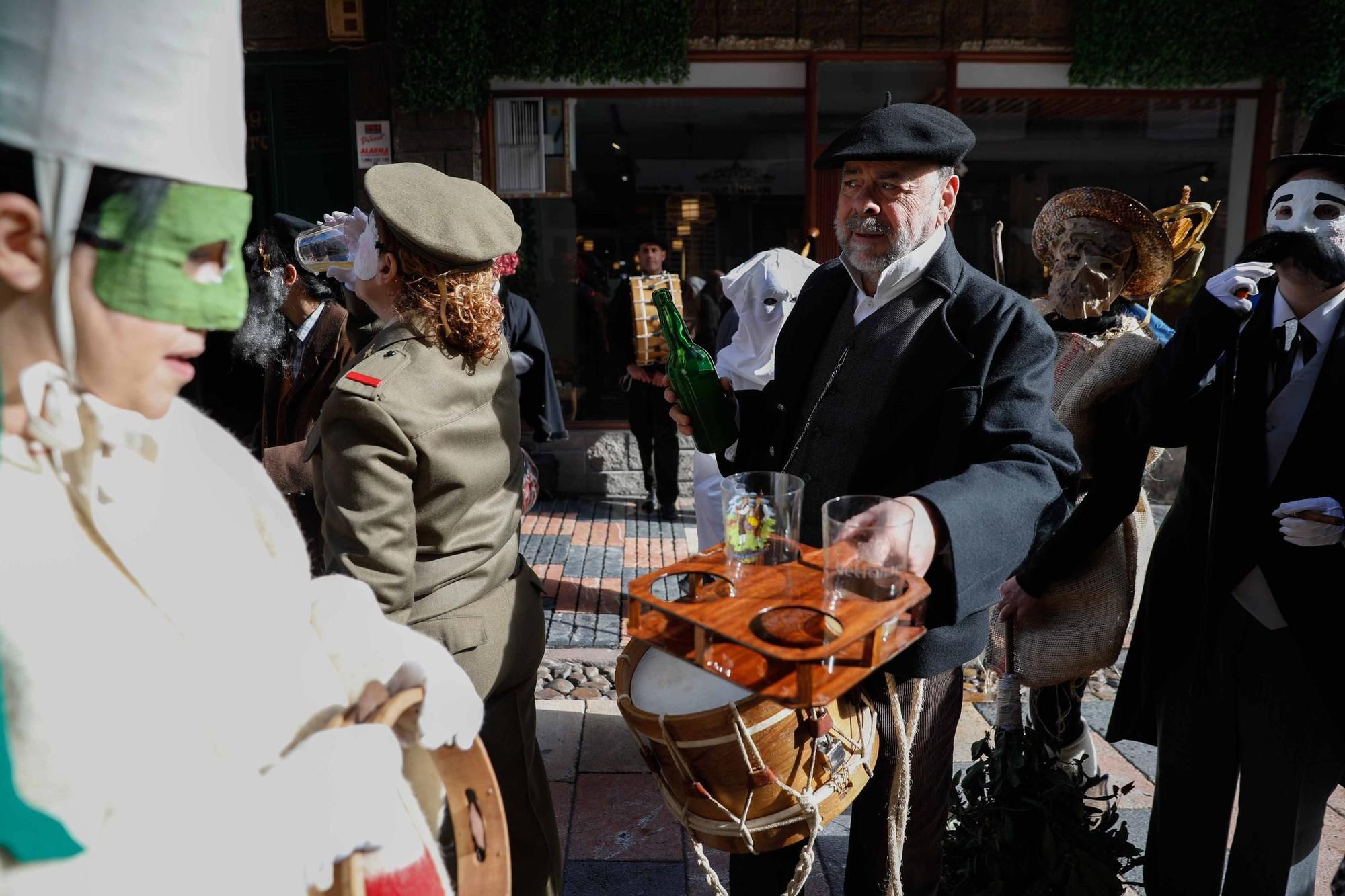 EN IMÁGENES: El Antroxu tradicional en Avilés