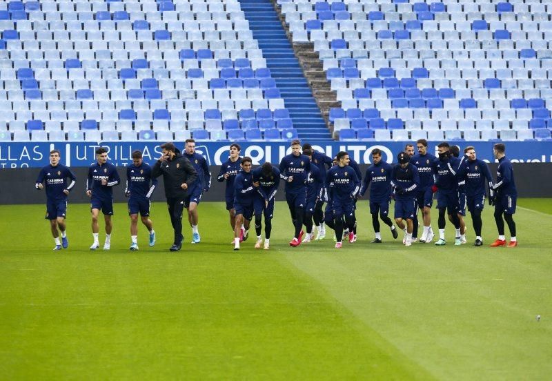 Entrenamiento del Real Zaragoza (12-22-2020)