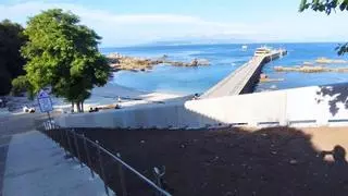 Anduxía cuestiona el acabado «urbanita» y el «impacto visual» de las obras de Turismo en Ons: reclama que los proyectos en la isla se sometan a proceso de consultas y exposición pública