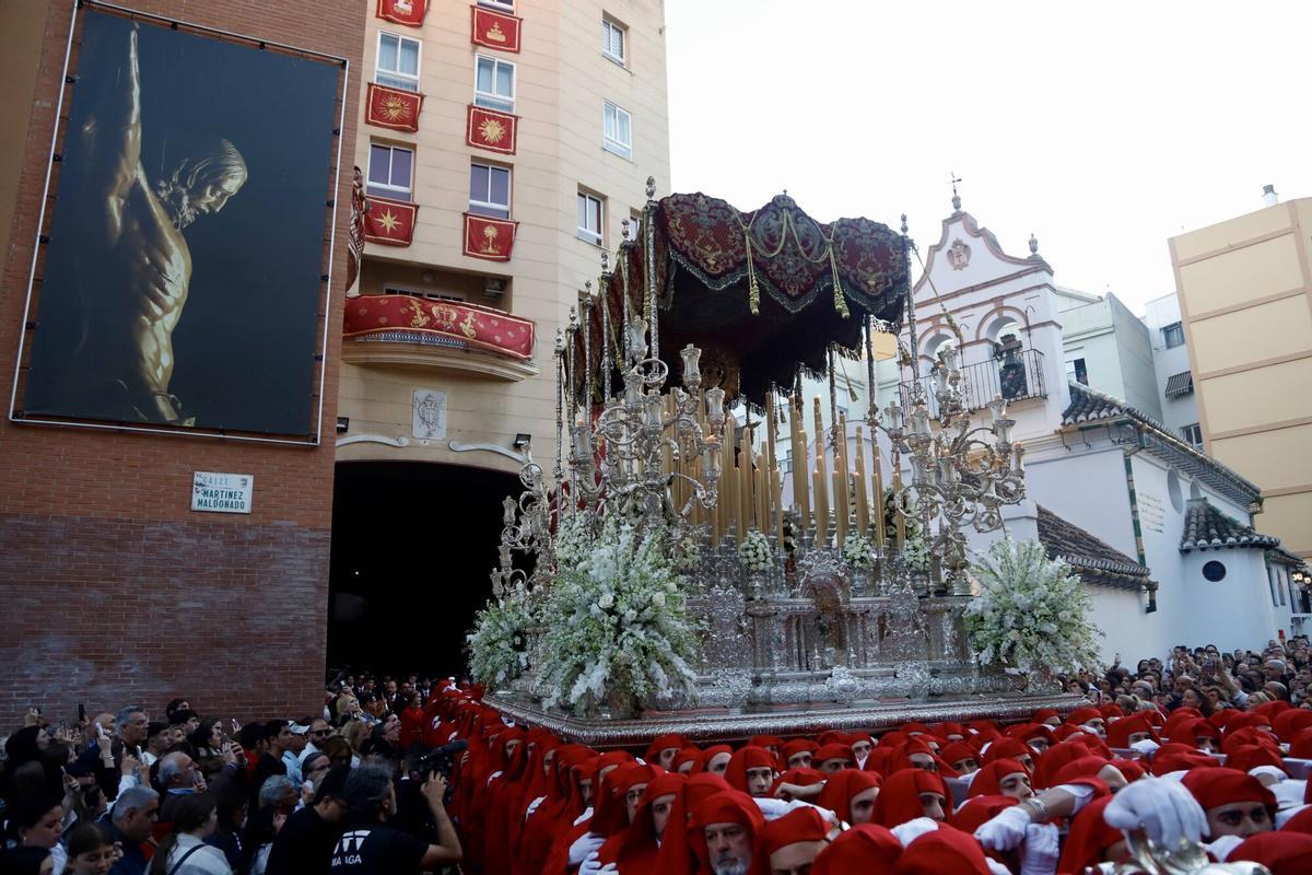 Salida procesional de Zamarilla este Jueves Santo de 2026.
