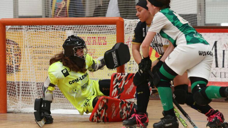 El eNe Oposiciones Lena de hockey sobre patines roza la final del campeonato de España sub-17 pero cae en los penaltis