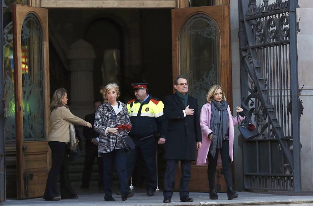 El judici a Artur Mas, Irene Rigau i Joana Ortega.