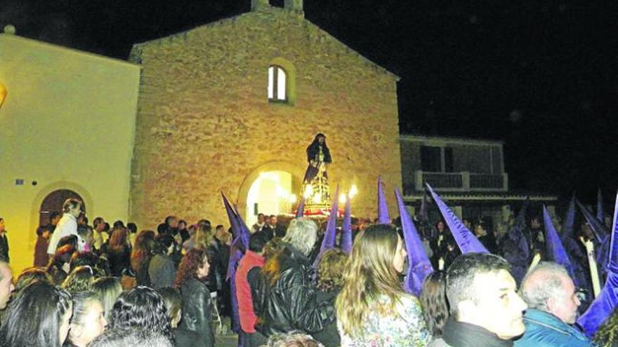 Una imagen de archivo de la procesión del pasado año en Sant Ferran.