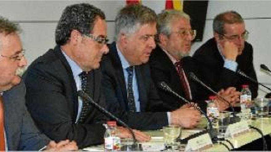 Agustí Montori, Pere Macias, Pere Casals, Pedro Bernal i Alberto Carbonell