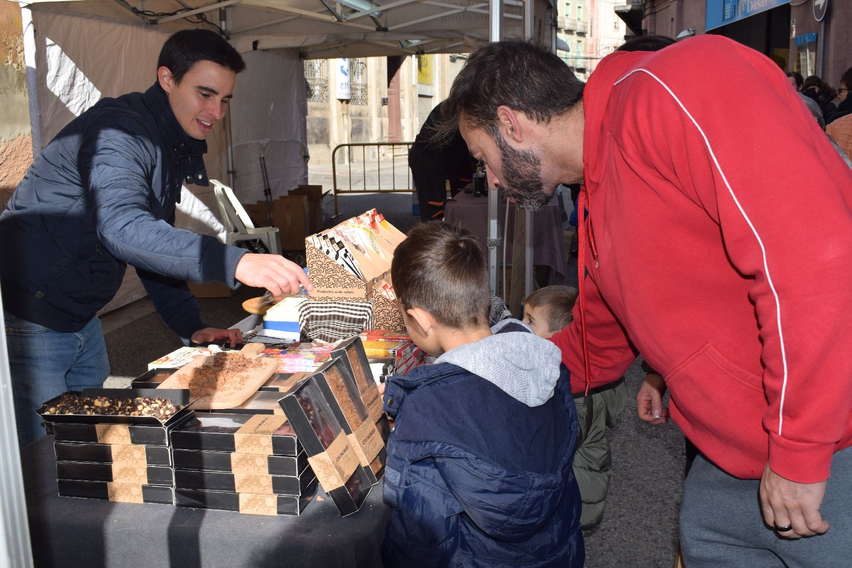 Les imatges de la Fira de la Xocolata i la Ratafia de Berga