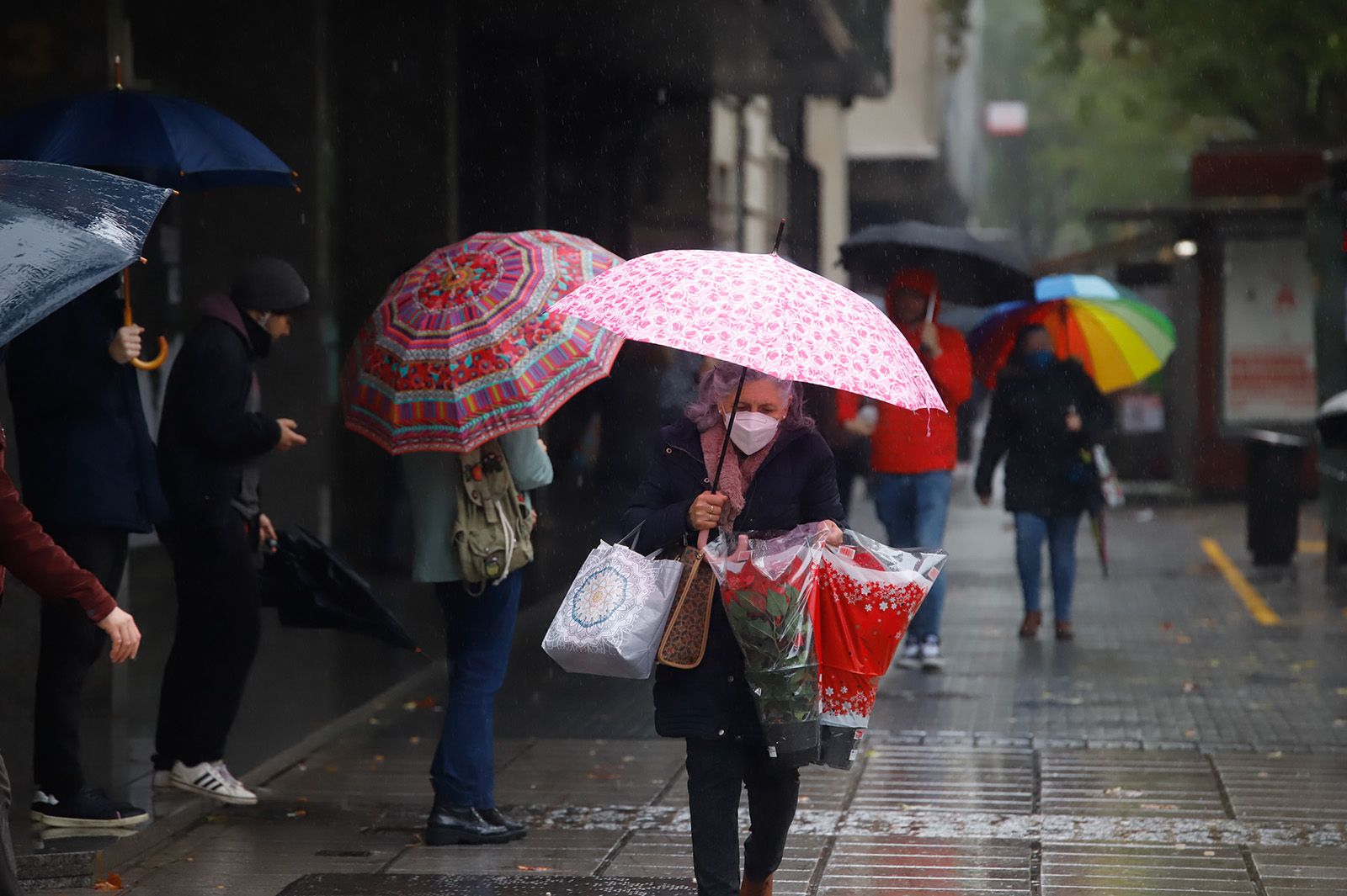 Las imágenes de la jornada de lluvias en la capital cordobesa