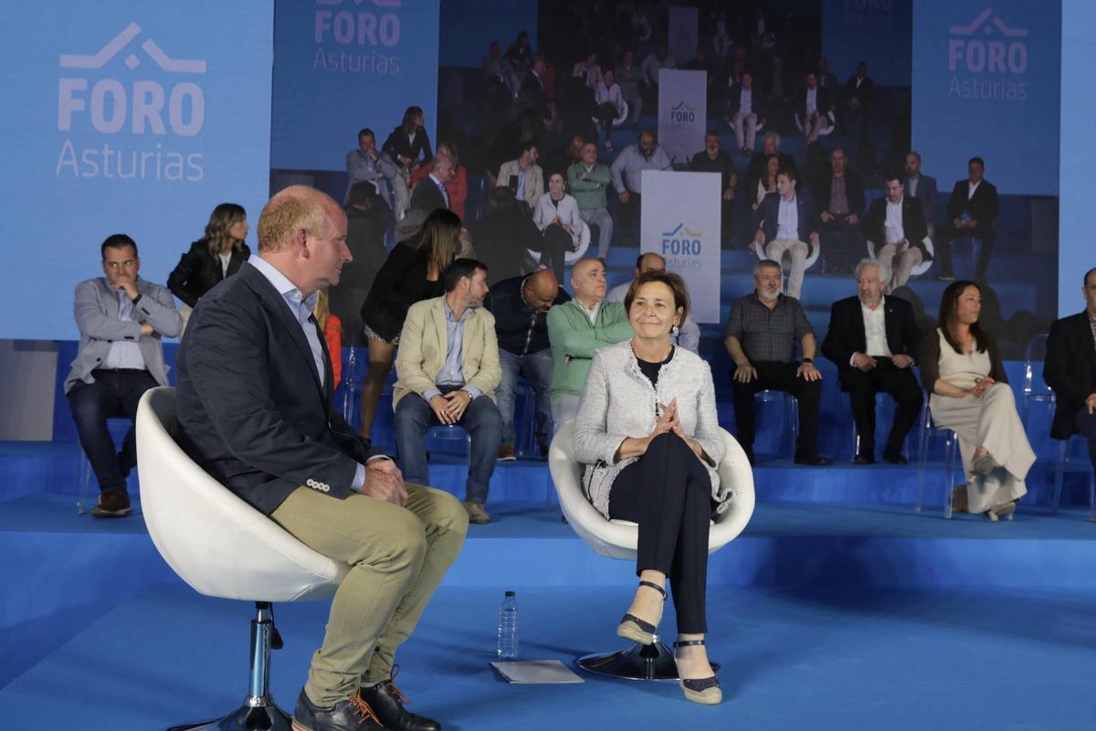 El cierre de campaña de Foro en Gijón, en imágenes