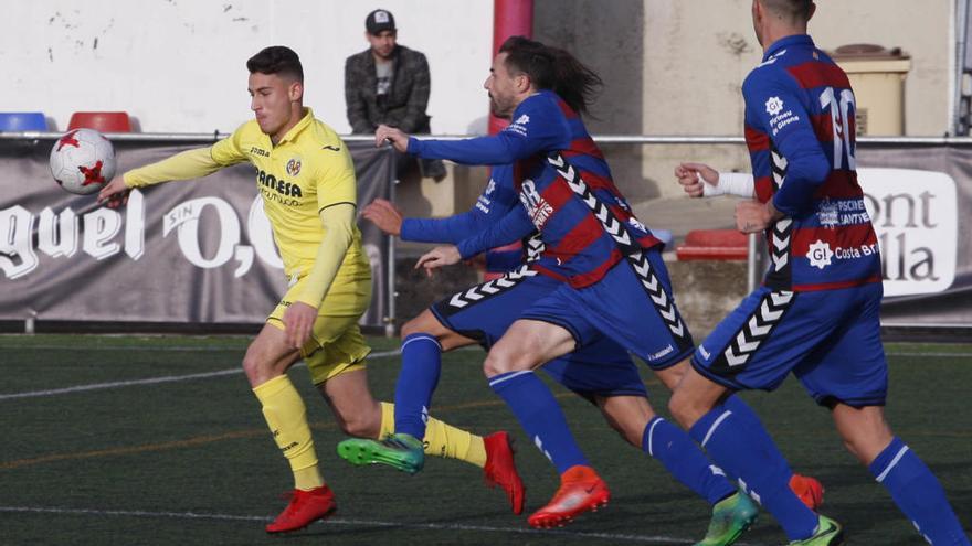 Derrota del Llagostera contra el filial del València.