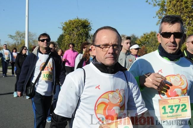 Carrera popular AFACMUR y La7TV en La Alberca: senderistas