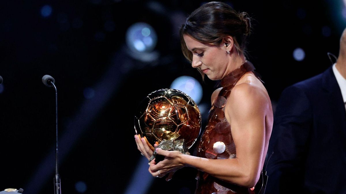 Aitana Bonmatí graba su nombre en el Balón de Oro por tercera vez consecutiva