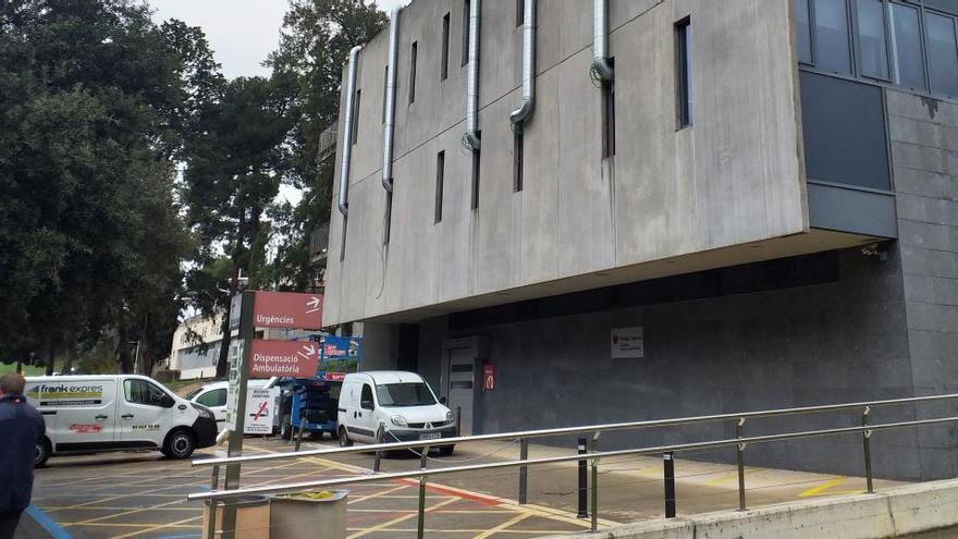 La façana d&#039;Urgències de l&#039;hospital de Figueres, en una imatge d&#039;arxiu