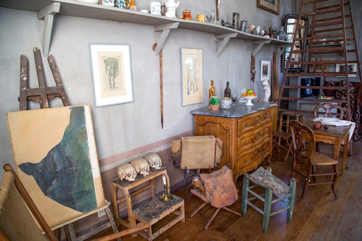 Atelier de Paul Cézanne.