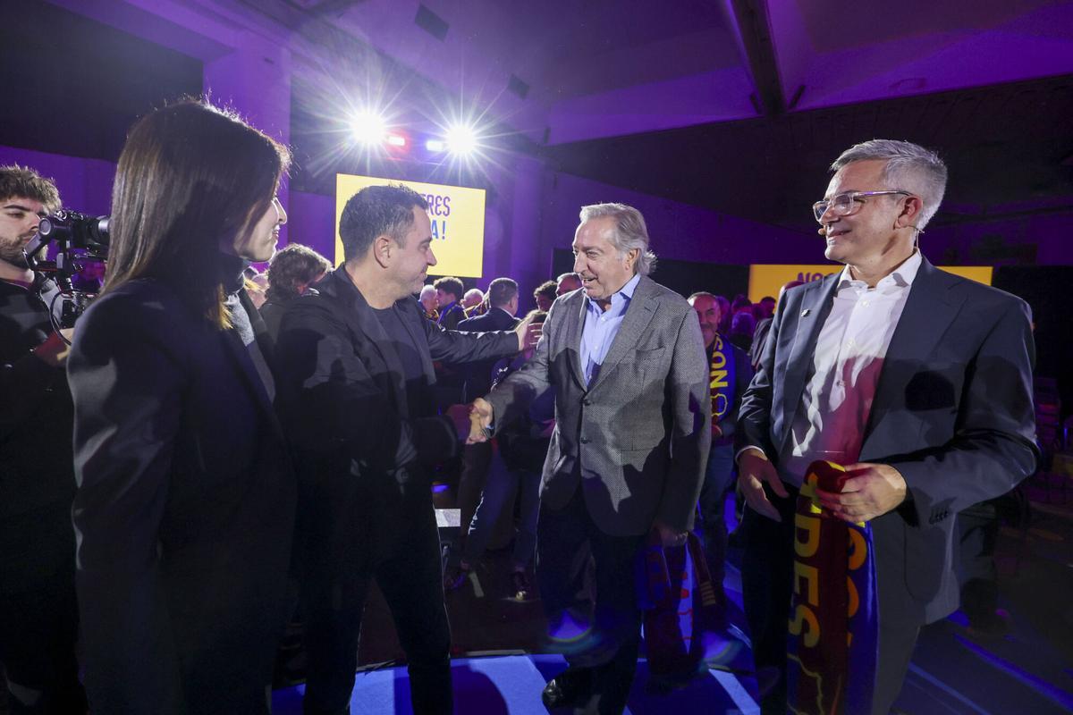 Acto de presentación de 'Nosaltres' la candidatura liderada por Víctor Font