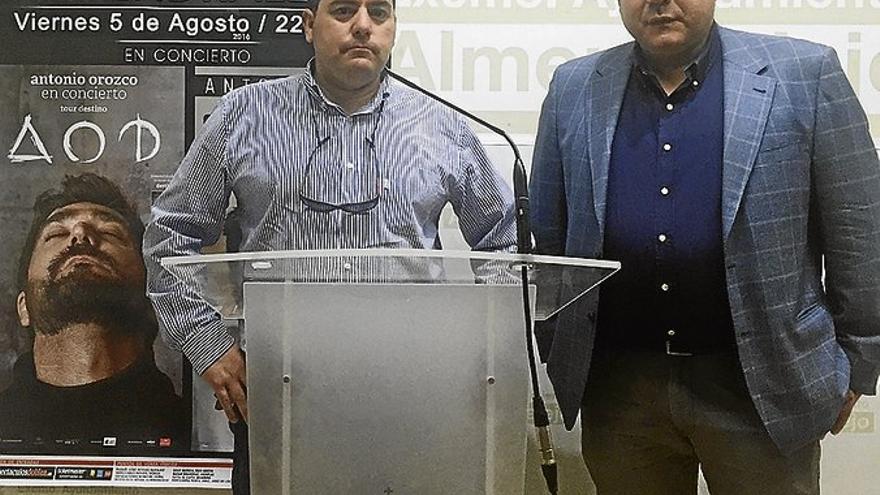 Ver a Antonio Orozco y Antonio José costará entre 25 y 50 euros