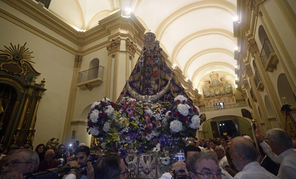 Bajada de la Fuensanta a la Catedral de Murcia