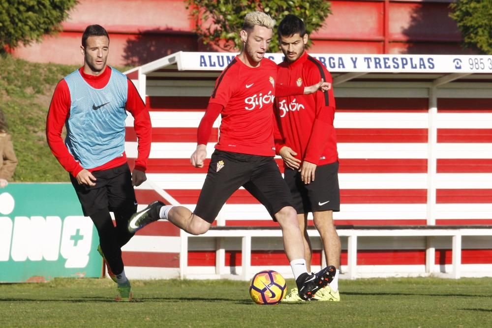 Entrenamiento del Sporting